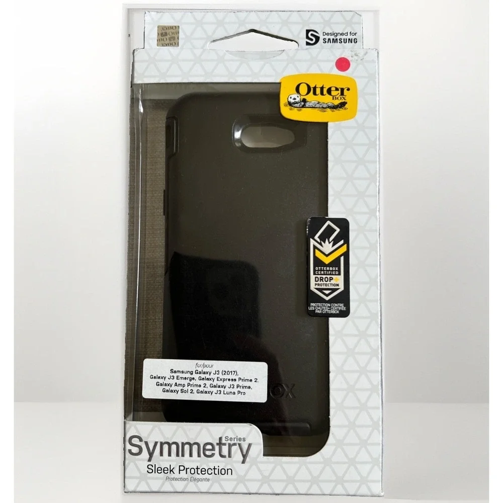 OtterBox Case for Samsung Galaxy J3 2017 Luna Pro Amp Prime Black NOB